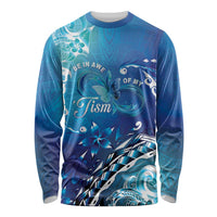 Polynesia Autism Awareness Long Sleeve Shirt Be In Awe Of My 'Tism
