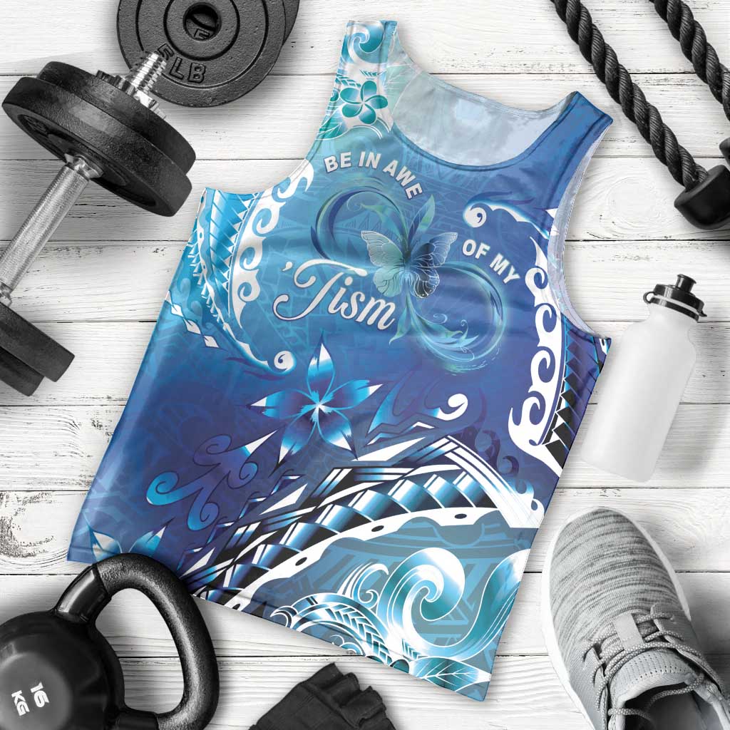 Polynesia Autism Awareness Men Tank Top Be In Awe Of My 'Tism