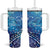 Polynesia Autism Awareness Tumbler With Handle Be In Awe Of My 'Tism