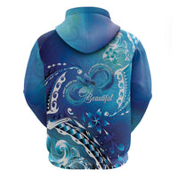 Polynesia Autism Awareness Zip Hoodie Be In Awe Of My 'Tism