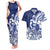 Guam Chief Kepuha Couples Matching Tank Maxi Dress and Hawaiian Shirt Chamorro Pride