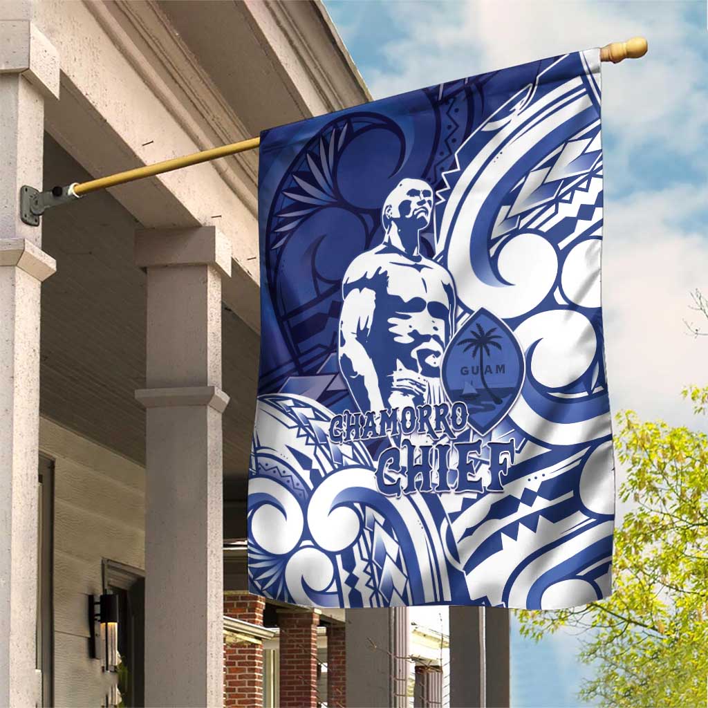 Guam Chief Kepuha Garden Flag Chamorro Pride