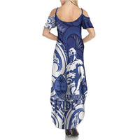 Guam Chief Kepuha Summer Maxi Dress Chamorro Pride