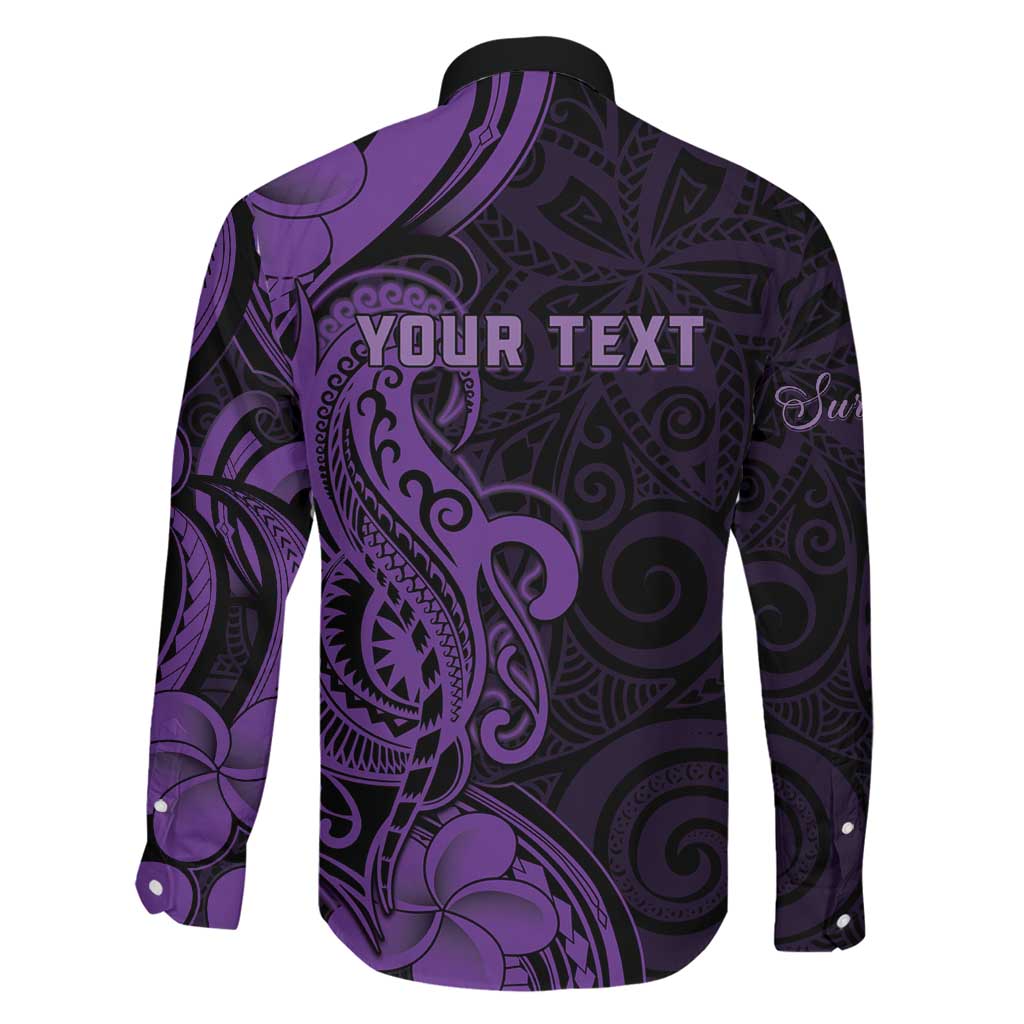 Personalised Lupus Warrior Family Matching Off The Shoulder Long Sleeve Dress and Hawaiian Shirt Never Give Up Polynesian Style
