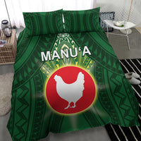American Samoa Manu'a Cession Day Bedding Set With Polynesian Pattern LT05 - Polynesian Pride