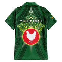 Personalized American Samoa Manu'a Cession Day Family Matching Short Sleeve Bodycon Dress and Hawaiian Shirt With Polynesian Pattern