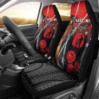 Papua New Guinea Remembrance Day Car Seat Cover Lest We Forget