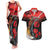 Papua New Guinea Remembrance Day Couples Matching Tank Maxi Dress and Hawaiian Shirt Lest We Forget