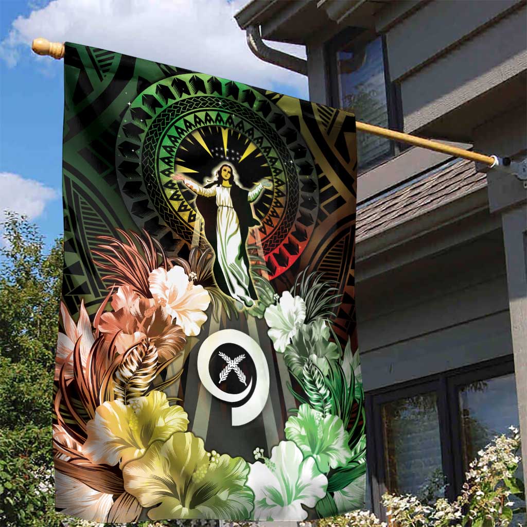 Vanuatu Happy Assumption Day Garden Flag