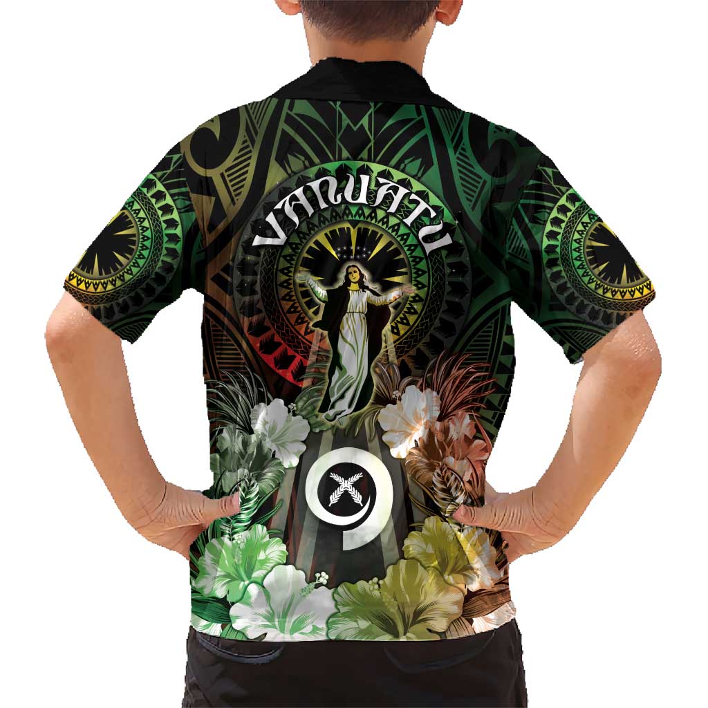 Vanuatu Happy Assumption Day Hawaiian Shirt