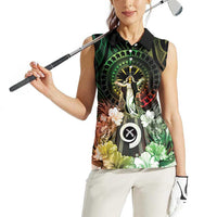 Vanuatu Happy Assumption Day Women Sleeveless Polo Shirt