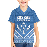 Personalised Kosrae State Gospel Day Family Matching Puletasi and Hawaiian Shirt Simple Style
