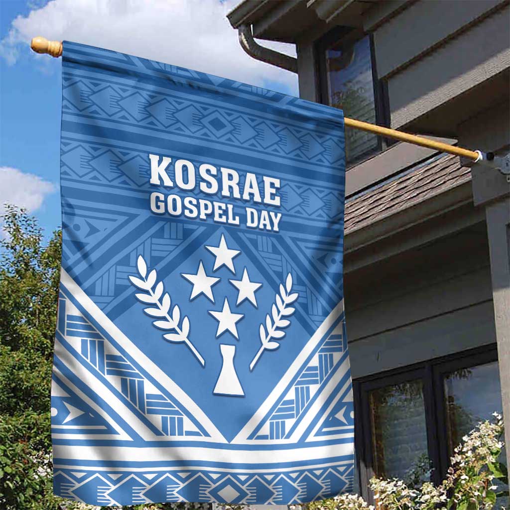 Kosrae State Gospel Day Garden Flag Simple Style LT05 - Polynesian Pride