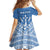 Personalised Kosrae State Gospel Day Kid Short Sleeve Dress Simple Style