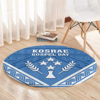 Kosrae State Gospel Day Round Carpet Simple Style LT05 - Polynesian Pride