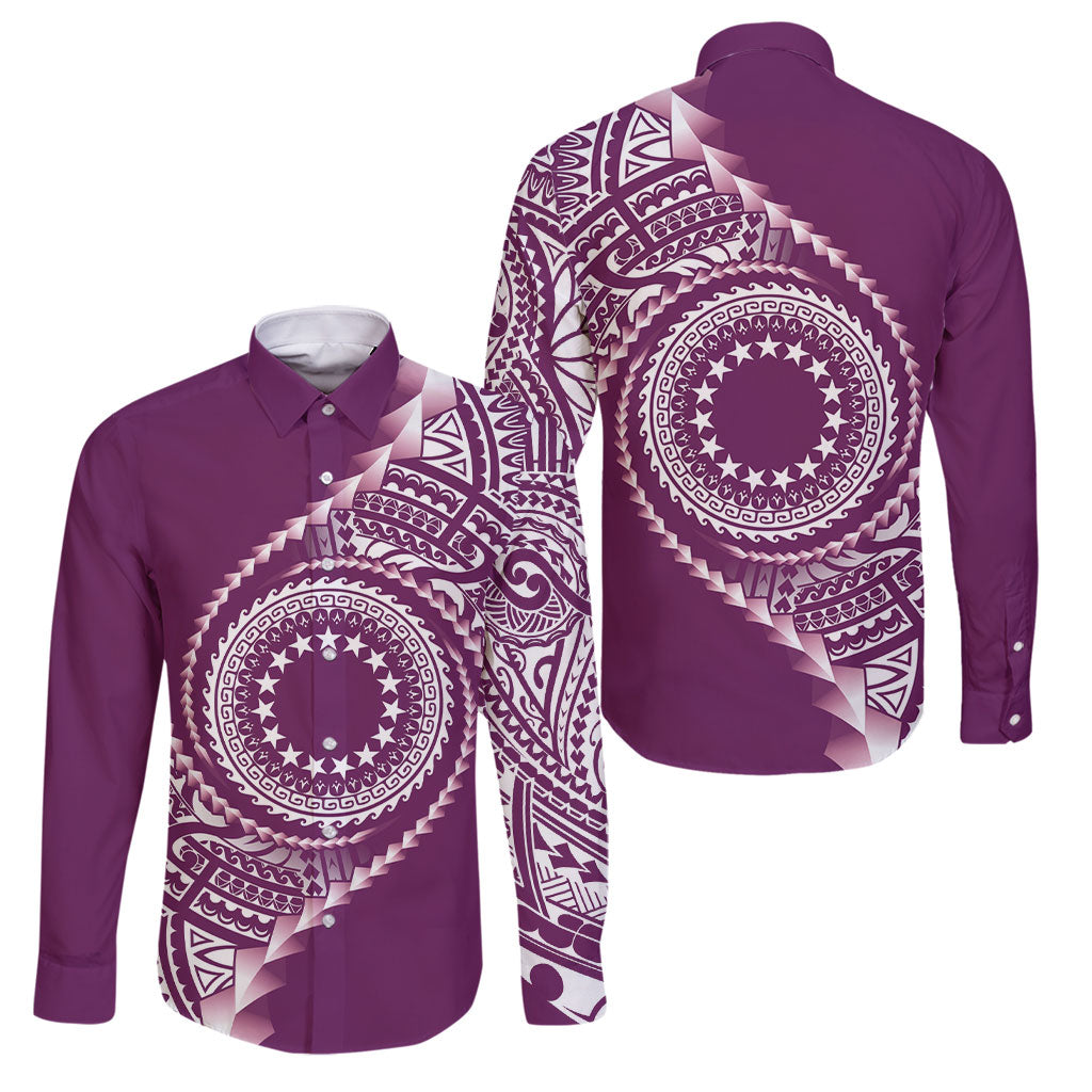 Cook Islands Gospel Day Family Matching Mermaid Dress and Hawaiian Shirt Maroon Tribal Curves