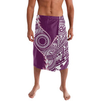Cook Islands Gospel Day Lavalava Maroon Tribal Curves