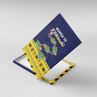 Tokelau Christmas Canvas Wall Art Tokelauan Turtle Santa Sleigh