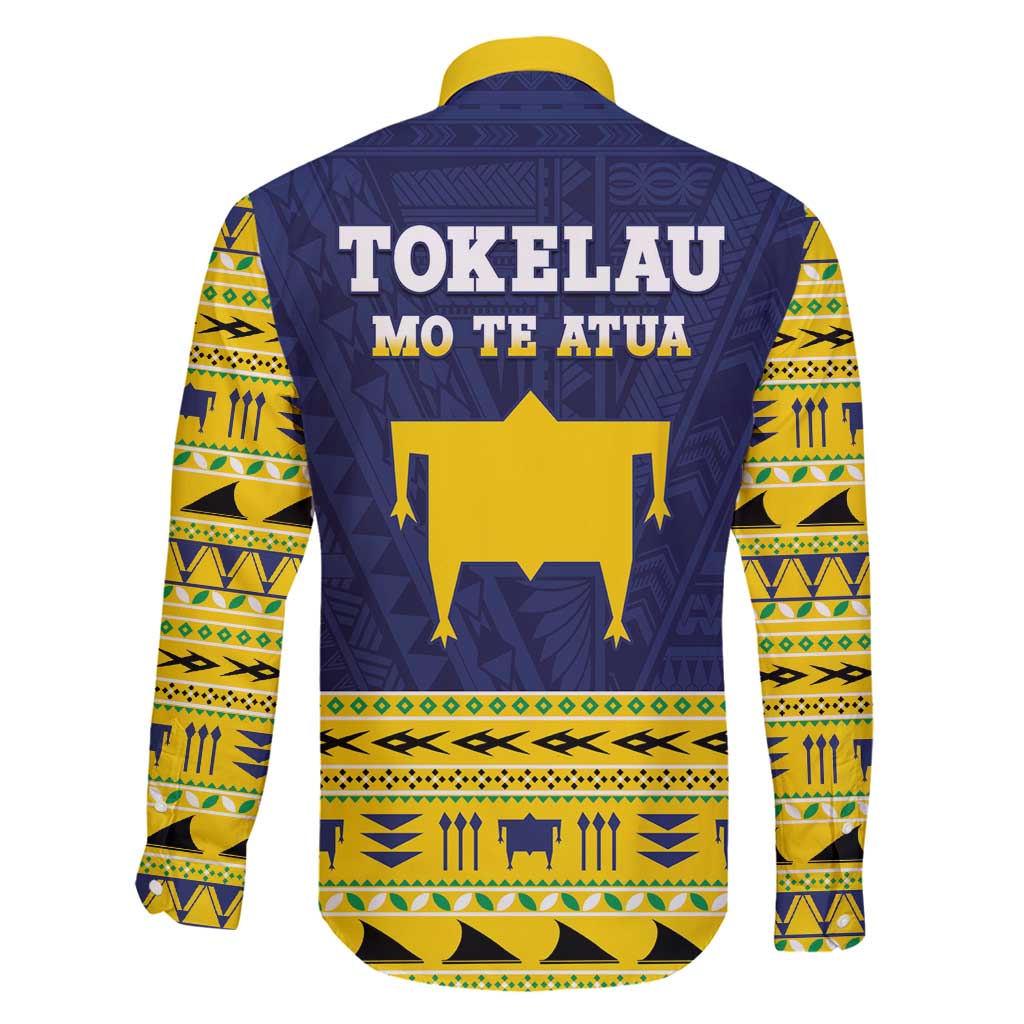 Tokelau Christmas Family Matching Mermaid Dress and Hawaiian Shirt Tokelauan Turtle Santa Sleigh LT05 - Polynesian Pride