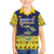 Tokelau Christmas Family Matching Off The Shoulder Long Sleeve Dress and Hawaiian Shirt Tokelauan Turtle Santa Sleigh