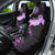 Pancreatic Cancer Awareness Car Seat Cover Keep Calm And Fight On Polynesian Pattern LT05 - Polynesian Pride