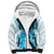 Hawaiian Quilt Sherpa Hoodie Vintage Pattern Blue LT05 Unisex Blue - Polynesian Pride