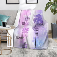 Hawaiian Quilt Blanket Vintage Pattern Galaxy LT05 - Polynesian Pride