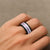 Hawaiian Quilt Spinner Ring Vintage Pattern Galaxy - Polynesian Pride
