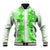 Hawaiian Quilt Baseball Jacket Vintage Pattern Green LT05 Unisex Green - Polynesian Pride