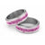Hawaiian Quilt Classic Ring Vintage Pattern Pink - Polynesian Pride
