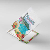 Aloha Hawaii Waikiki Beach Landscape Canvas Wall Art