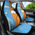 Custom Fiji Tapa And Australia Aboriginal Together Car Seat Cover LT05 - Polynesian Pride