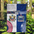 Custom Samoa And USA Together Garden Flag LT05 Garden Flag Blue - Polynesian Pride
