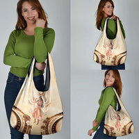 Tonga Women's Day Grocery Bag With Polynesian Pattern