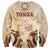 Tonga Women's Day Sweatshirt With Polynesian Pattern LT05 - Polynesian Pride