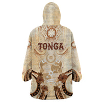 Tonga Women's Day Wearable Blanket Hoodie With Polynesian Pattern LT05 - Polynesian Pride