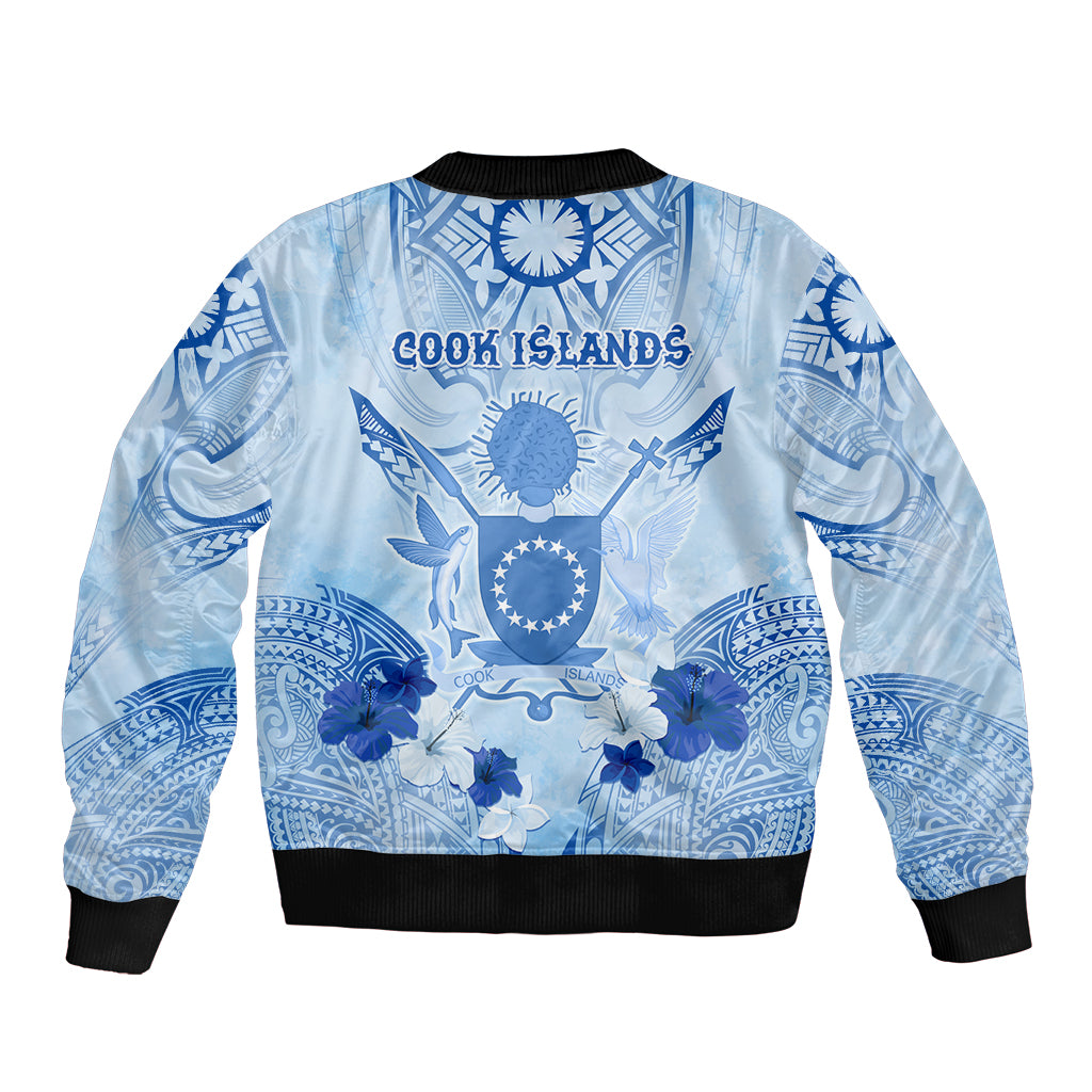 Cook Islands Women's Day Bomber Jacket With Polynesian Pattern LT05 - Polynesian Pride