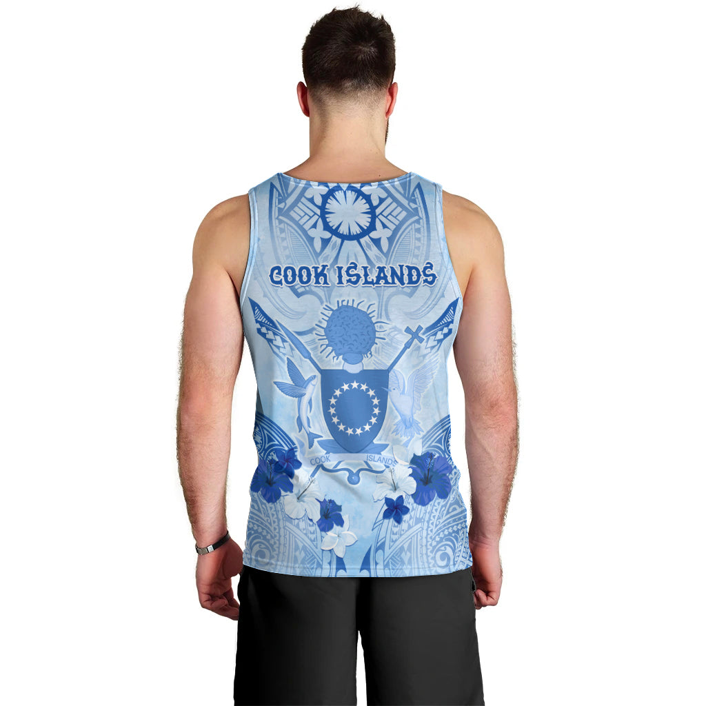 Cook Islands Women's Day Men Tank Top With Polynesian Pattern LT05 - Polynesian Pride