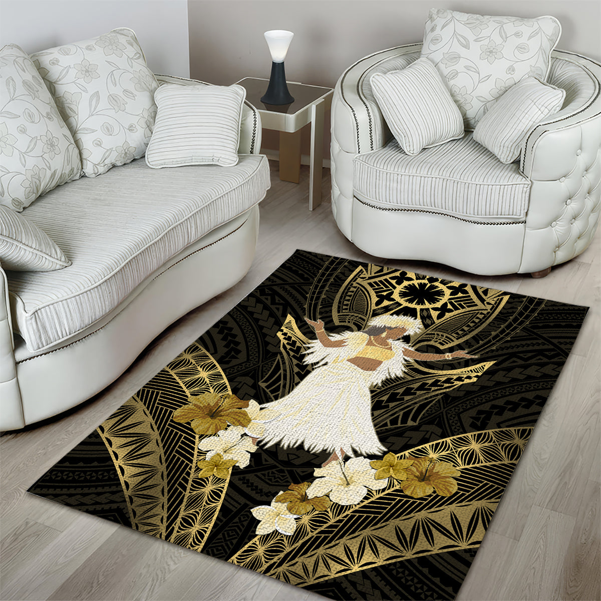 Niue Women's Day Area Rug With Polynesian Pattern LT05 - Polynesian Pride