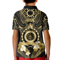 Niue Women's Day Kid Polo Shirt With Polynesian Pattern LT05 - Polynesian Pride
