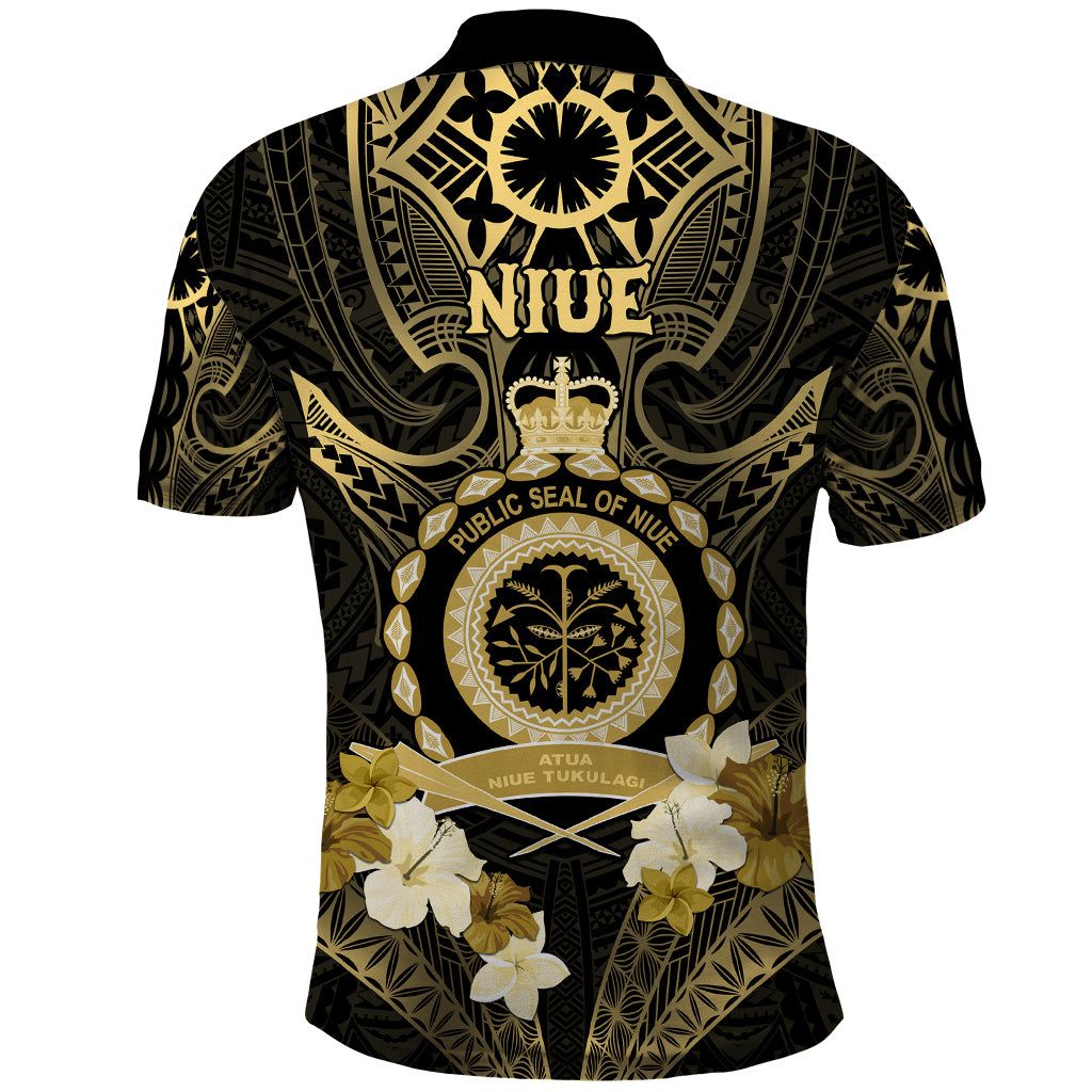Niue Women's Day Polo Shirt With Polynesian Pattern LT05 - Polynesian Pride