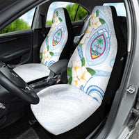 Guam Chamorro Car Seat Cover Guasali Flowers Curves Style