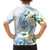 Guam Chamorro Family Matching Puletasi and Hawaiian Shirt Guasali Flowers Curves Style