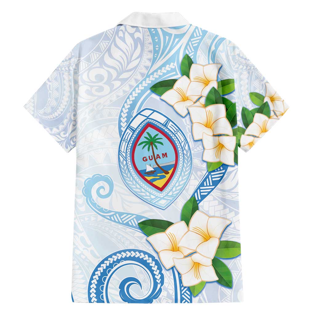Guam Chamorro Family Matching Tank Maxi Dress and Hawaiian Shirt Guasali Flowers Curves Style LT05 - Polynesian Pride