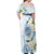 Guam Chamorro Off Shoulder Maxi Dress Guasali Flowers Curves Style