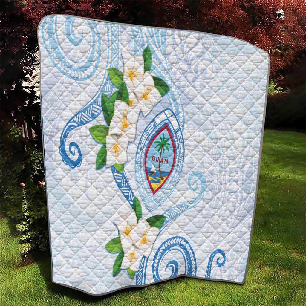 Guam Chamorro Quilt Guasali Flowers Curves Style
