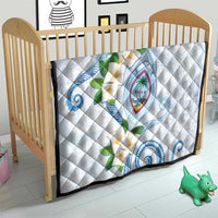 Guam Chamorro Quilt Guasali Flowers Curves Style