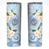 Guam Chamorro Skinny Tumbler Guasali Flowers Curves Style