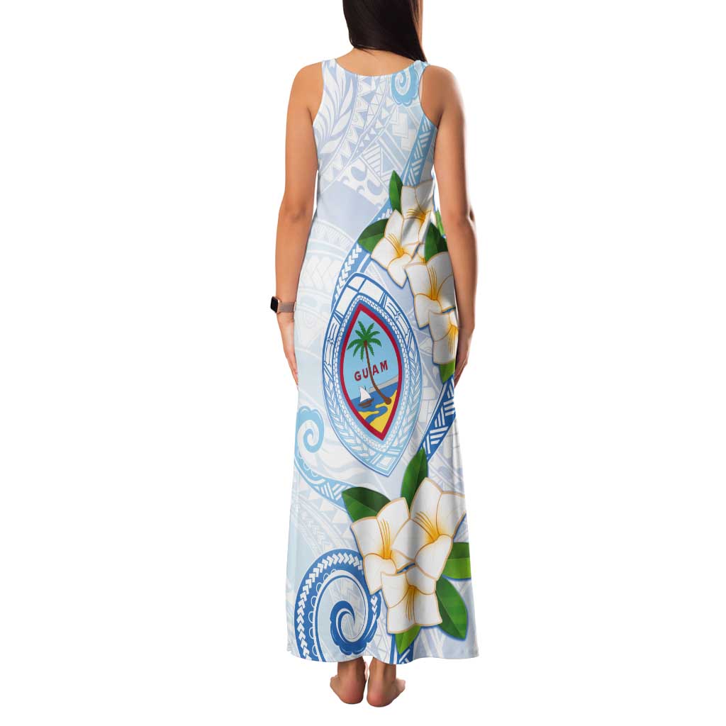 Guam Chamorro Tank Maxi Dress Guasali Flowers Curves Style