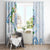 Guam Chamorro Window Curtain Guasali Flowers Curves Style